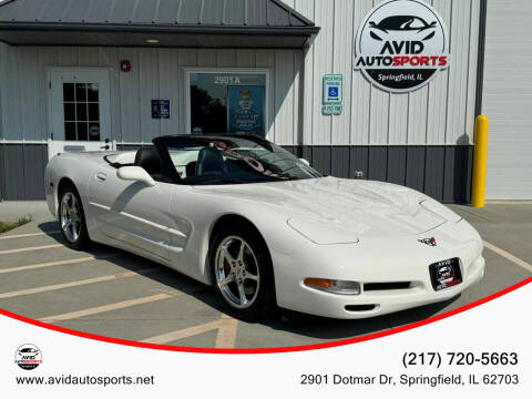 2002 Chevrolet Corvette for sale at AVID AUTOSPORTS in Springfield IL