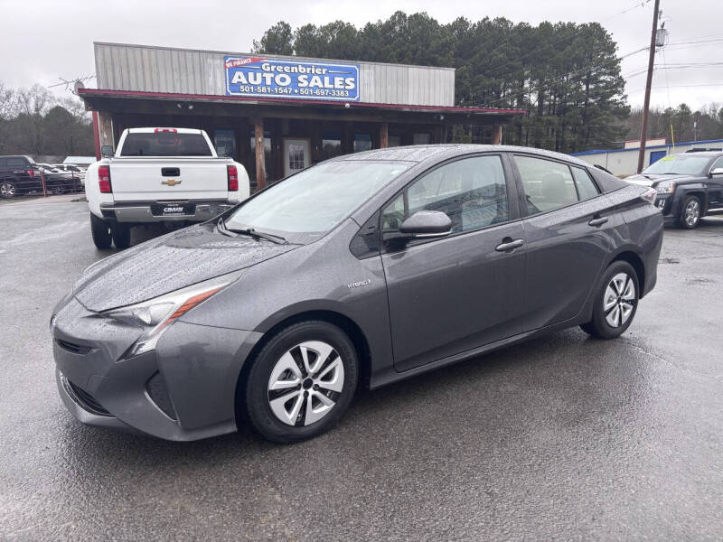 2016 Toyota Prius for sale at Greenbrier Auto Sales in Greenbrier AR