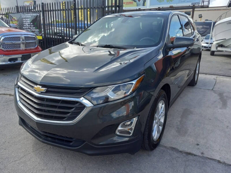2018 Chevrolet Equinox for sale at AUTO ALLIANCE LLC in Miami FL