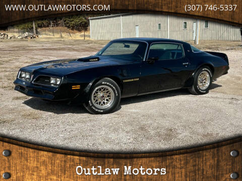 1978 Pontiac Firebird Trans Am for sale at Outlaw Motors in Newcastle WY
