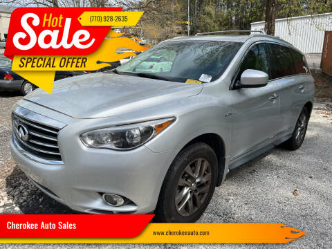 2014 Infiniti QX60 Hybrid for sale at Cherokee Auto Sales in Acworth GA