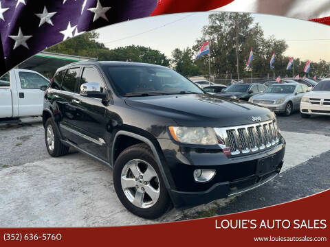 2012 Jeep Grand Cherokee for sale at Louie's Auto Sales in Leesburg FL