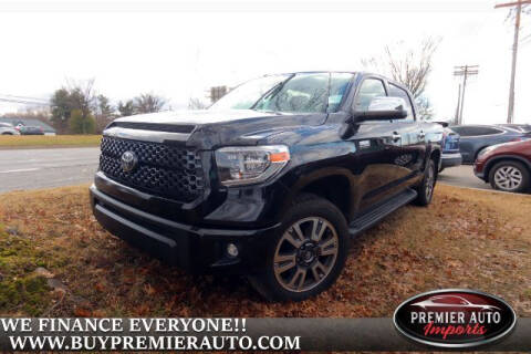 2019 Toyota Tundra for sale at PREMIER AUTO IMPORTS in Waldorf MD