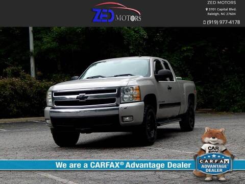 2008 Chevrolet Silverado 1500 for sale at Zed Motors in Raleigh NC