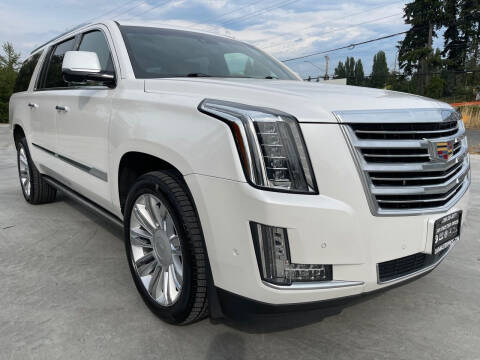2018 Cadillac Escalade ESV for sale at CAR MASTER PROS AUTO SALES in Lynnwood WA