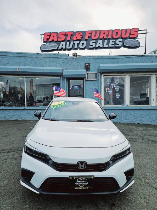 2022 Honda Civic for sale at FAST AND FURIOUS AUTO SALES in Newark NJ