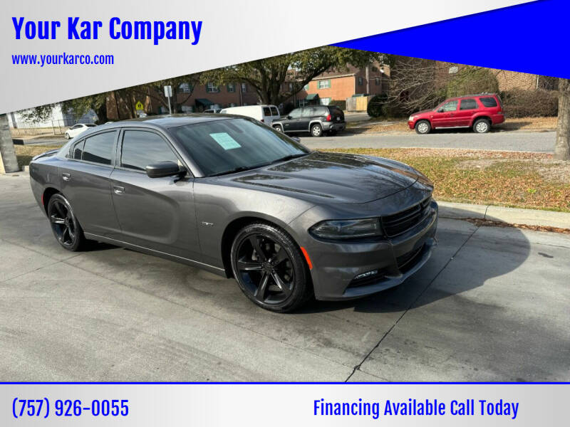 2018 Dodge Charger for sale at Your Kar Company in Norfolk VA