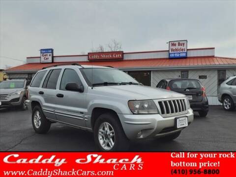 2004 Jeep Grand Cherokee for sale at CADDY SHACK CARS in Edgewater MD
