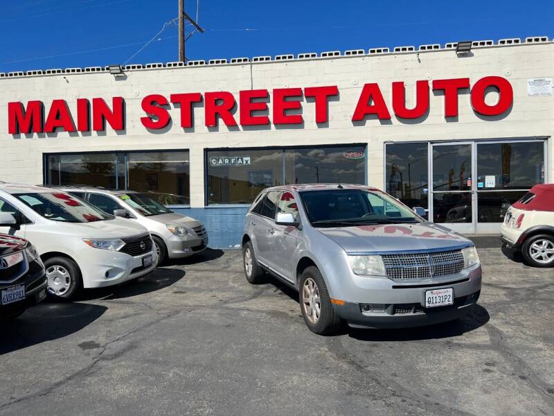 2009 Lincoln MKX for sale at Main Street Auto in Vallejo CA