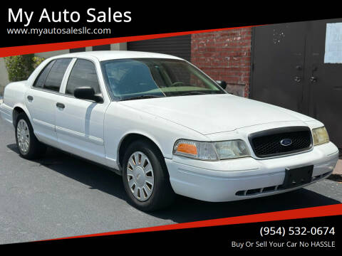 2007 Ford Crown Victoria for sale at My Auto Sales in Margate FL