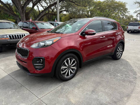 2017 Kia Sportage for sale at STEPANEK'S AUTO SALES & SERVICE INC. in Vero Beach FL