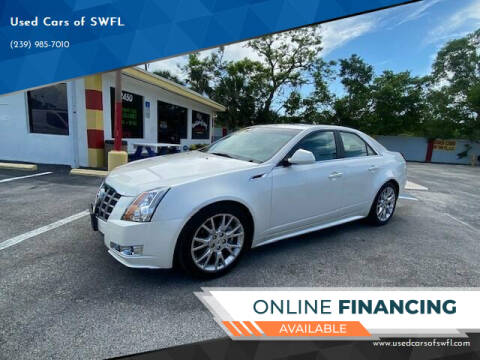 2012 Cadillac CTS for sale at Used Cars of SWFL in Fort Myers FL