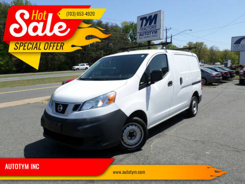 2015 Nissan NV200 for sale at AUTOTYM INC. in Fredericksburg VA