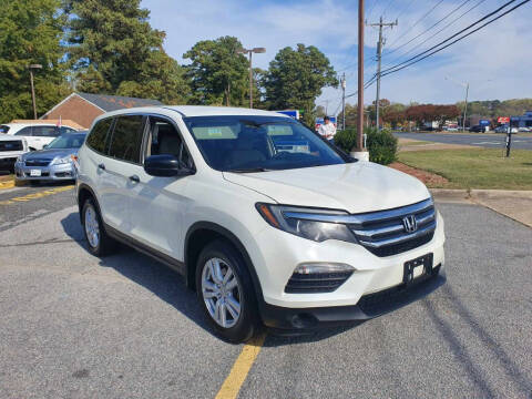 2016 Honda Pilot for sale at Bahia Auto Sales in Chesapeake VA