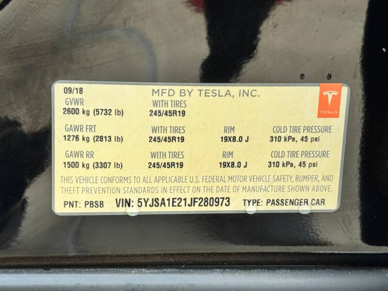 2018 Tesla Model S 75D