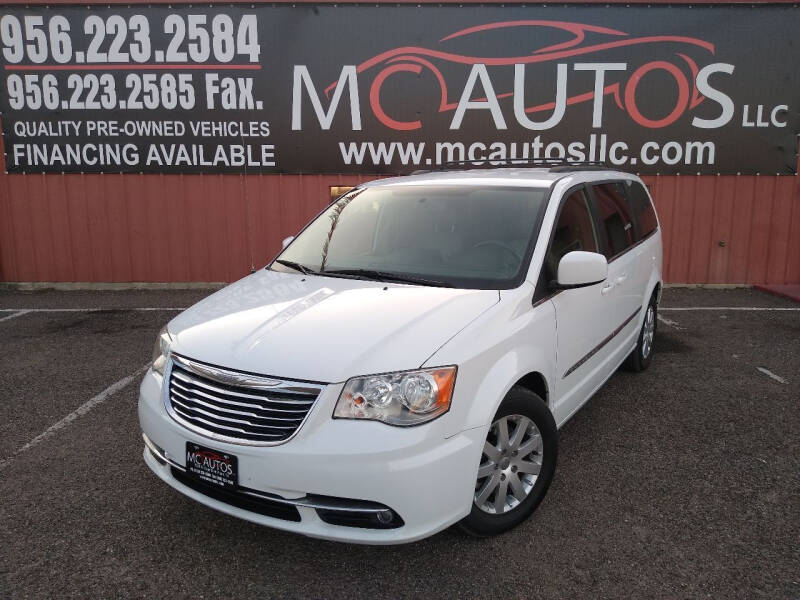 2016 Chrysler Town and Country for sale at MC Autos LLC in Pharr TX