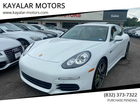 2015 Porsche Panamera for sale at KAYALAR MOTORS in Houston TX