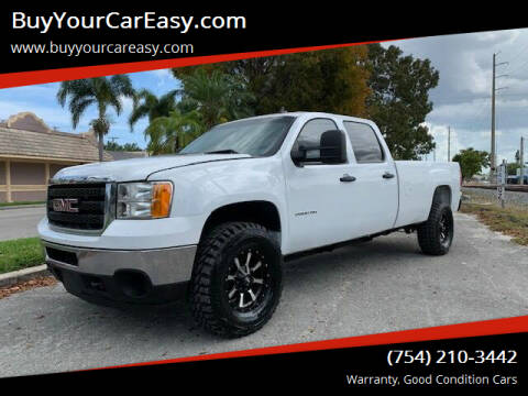 2013 GMC Sierra 2500HD for sale at BuyYourCarEasyllc.com in Hollywood FL