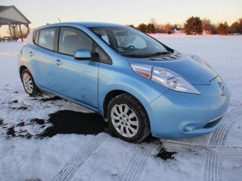 2015 Nissan LEAF for sale at WESTERN RESERVE AUTO SALES in Beloit OH