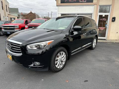 2013 Infiniti JX35 for sale at ADAM AUTO AGENCY in Rensselaer NY