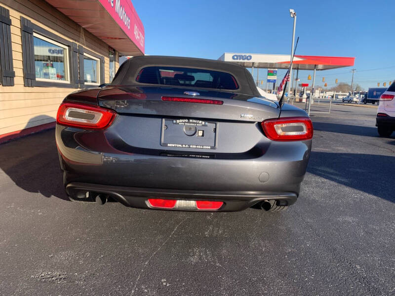 2018 FIAT 124 Spider for sale at Doug White's Auto Wholesale Mart in Newton NC