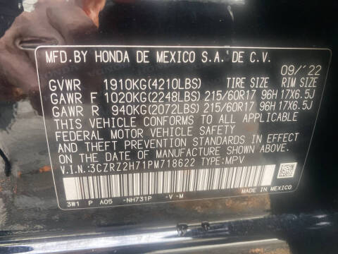 2023 Honda HR-V EX-L