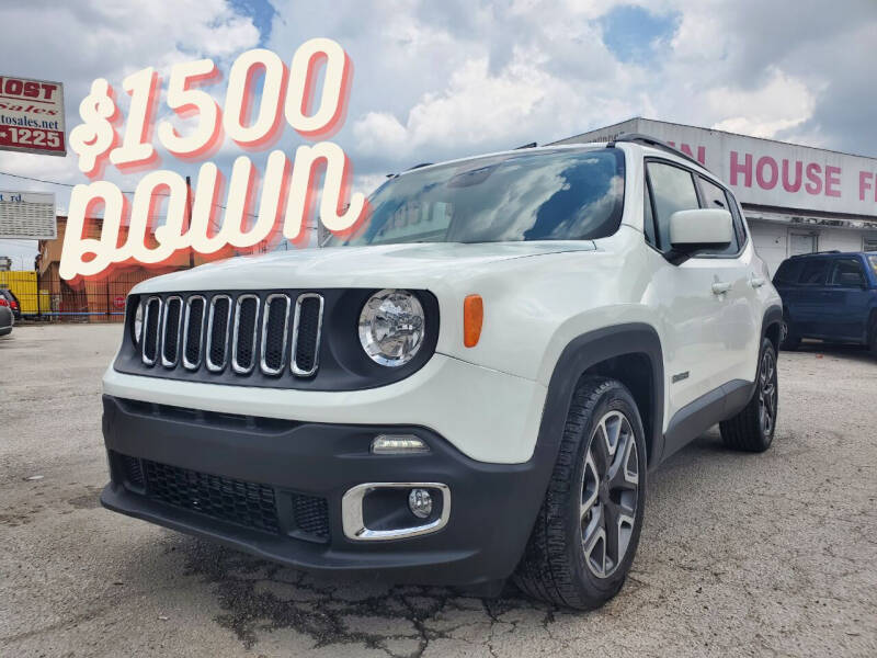 2016 Jeep Renegade for sale at Foremost Auto Sales in Houston TX