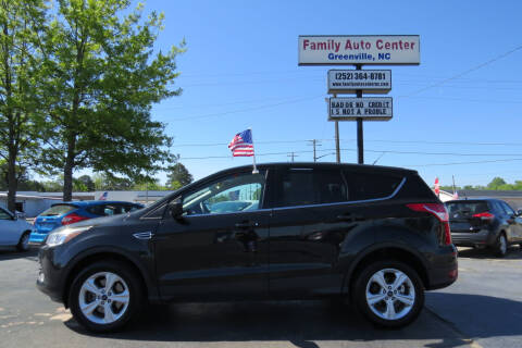 2015 Ford Escape for sale at FAMILY AUTO CENTER in Greenville NC