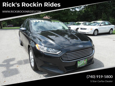 2014 Ford Fusion for sale at Rick's Rockin Rides in Reynoldsburg OH