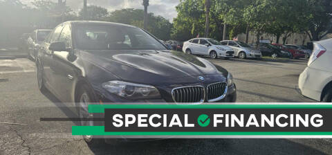 2016 BMW 5 Series for sale at ROYALTON MOTORS in Plantation FL