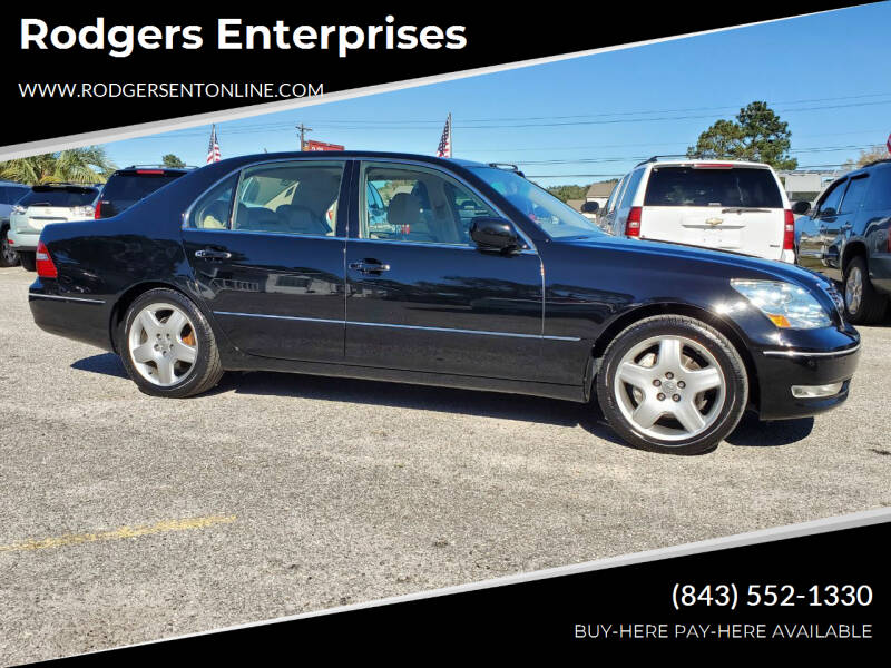 2006 Lexus LS 430 for sale at Rodgers Enterprises in North Charleston SC