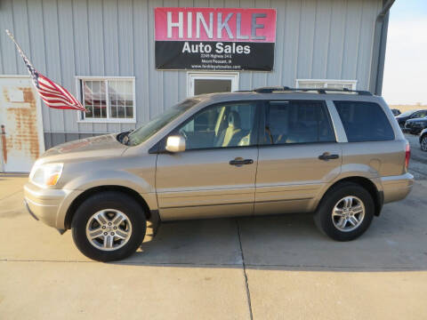 2005 Honda Pilot for sale at Hinkle Auto Sales in Mount Pleasant IA