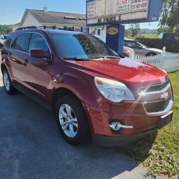 2012 Chevrolet Equinox for sale at Alex Bay Rental Car and Truck Sales in Alexandria Bay NY
