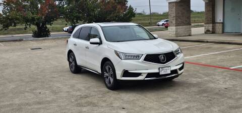 2017 Acura MDX for sale at America's Auto Financial in Houston TX