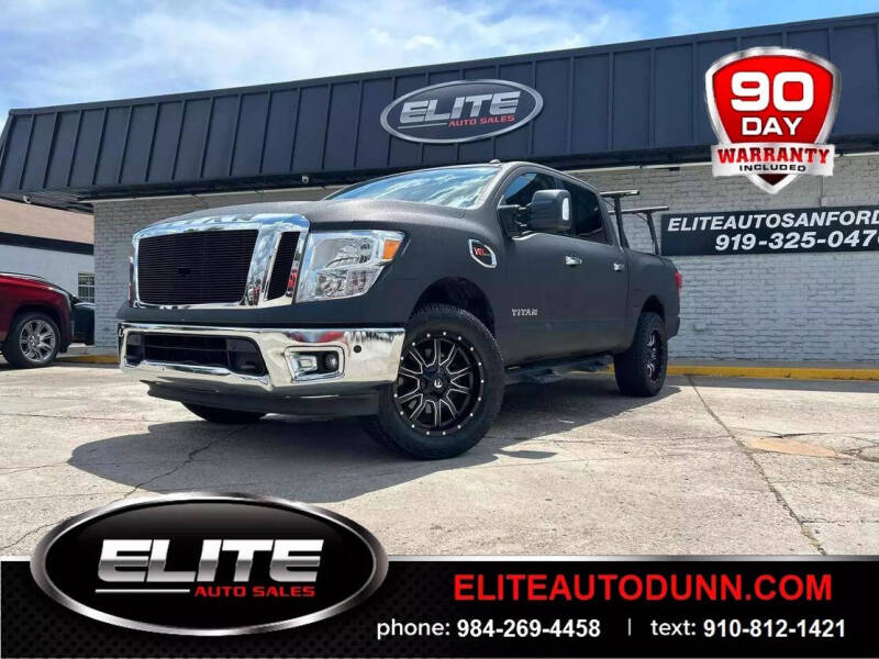 Used 2017 Nissan Titan SV with VIN 1N6AA1E53HN501858 for sale in Apex, NC