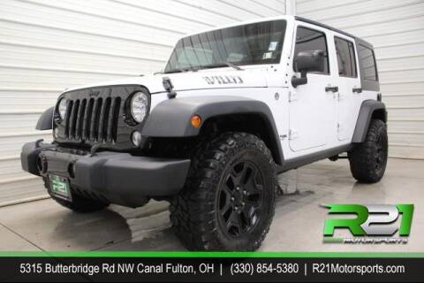 2018 Jeep Wrangler JK Unlimited for sale at Route 21 Auto Sales in Canal Fulton OH