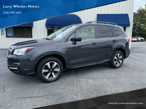 2017 Subaru Forester for sale at Larry Whicker Motors in Kernersville NC