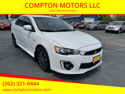 2017 Mitsubishi Lancer for sale at COMPTON MOTORS LLC in Sturtevant WI