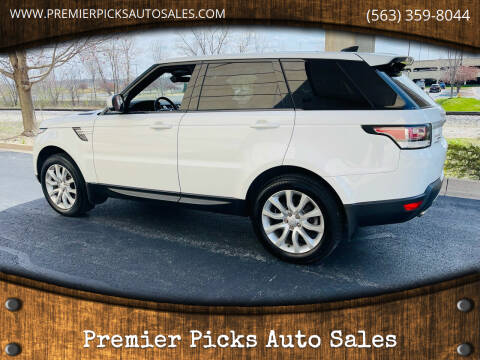 2017 Land Rover Range Rover Sport for sale at Premier Picks Auto Sales in Bettendorf IA
