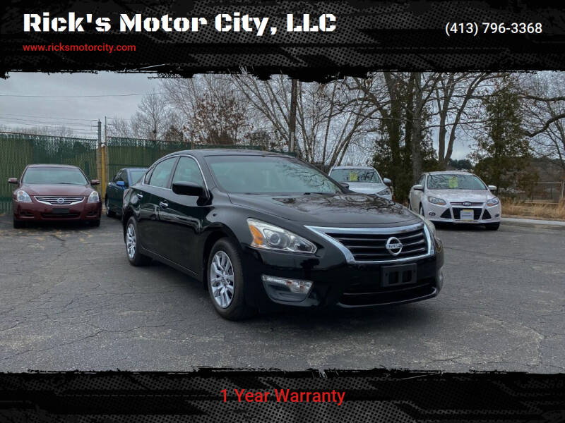 2013 Nissan Altima for sale at Rick's Motor City, LLC in Springfield MA