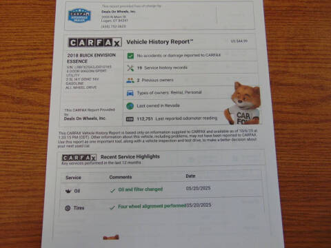 2018 Buick Envision Essence