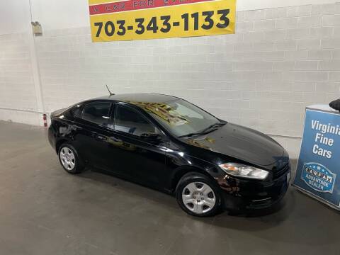 2013 Dodge Dart for sale at Virginia Fine Cars in Chantilly VA