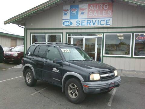 2003 Chevrolet Tracker for sale at 777 Auto Sales and Service in Tacoma WA