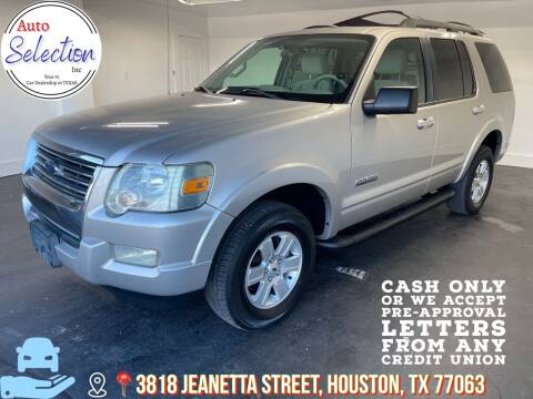 2007 Ford Explorer for sale at Auto Selection Inc. in Houston TX