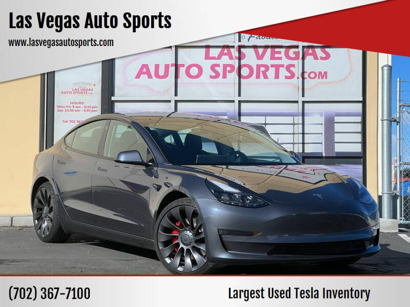 2022 Tesla Model 3 for sale at Las Vegas Auto Sports in Las Vegas NV