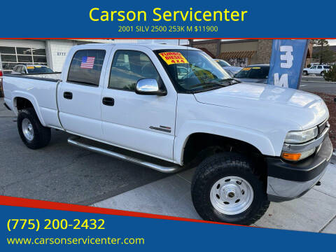 2001 Chevrolet Silverado 2500HD for sale at Carson Servicenter in Carson City NV