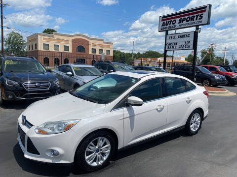 2012 Ford Focus for sale at Auto Sports in Hickory NC
