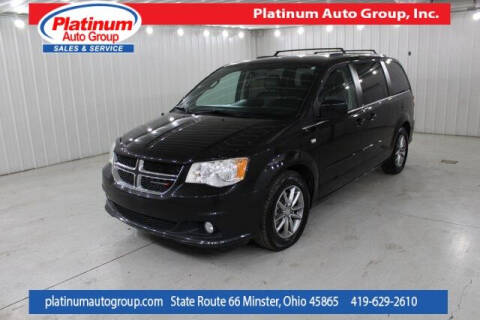 2014 Dodge Grand Caravan for sale at Platinum Auto Group Inc. in Minster OH