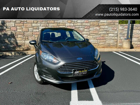 2019 Ford Fiesta for sale at PA AUTO LIQUIDATORS in Huntingdon Valley PA