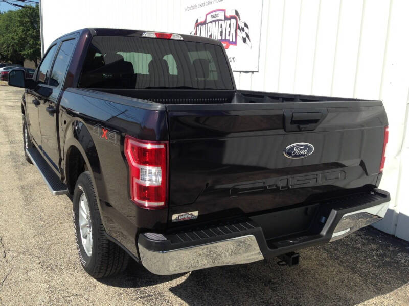 Used 2019 Ford F-150 XLT with VIN 1FTEW1EB7KFA65965 for sale in Beardstown, IL